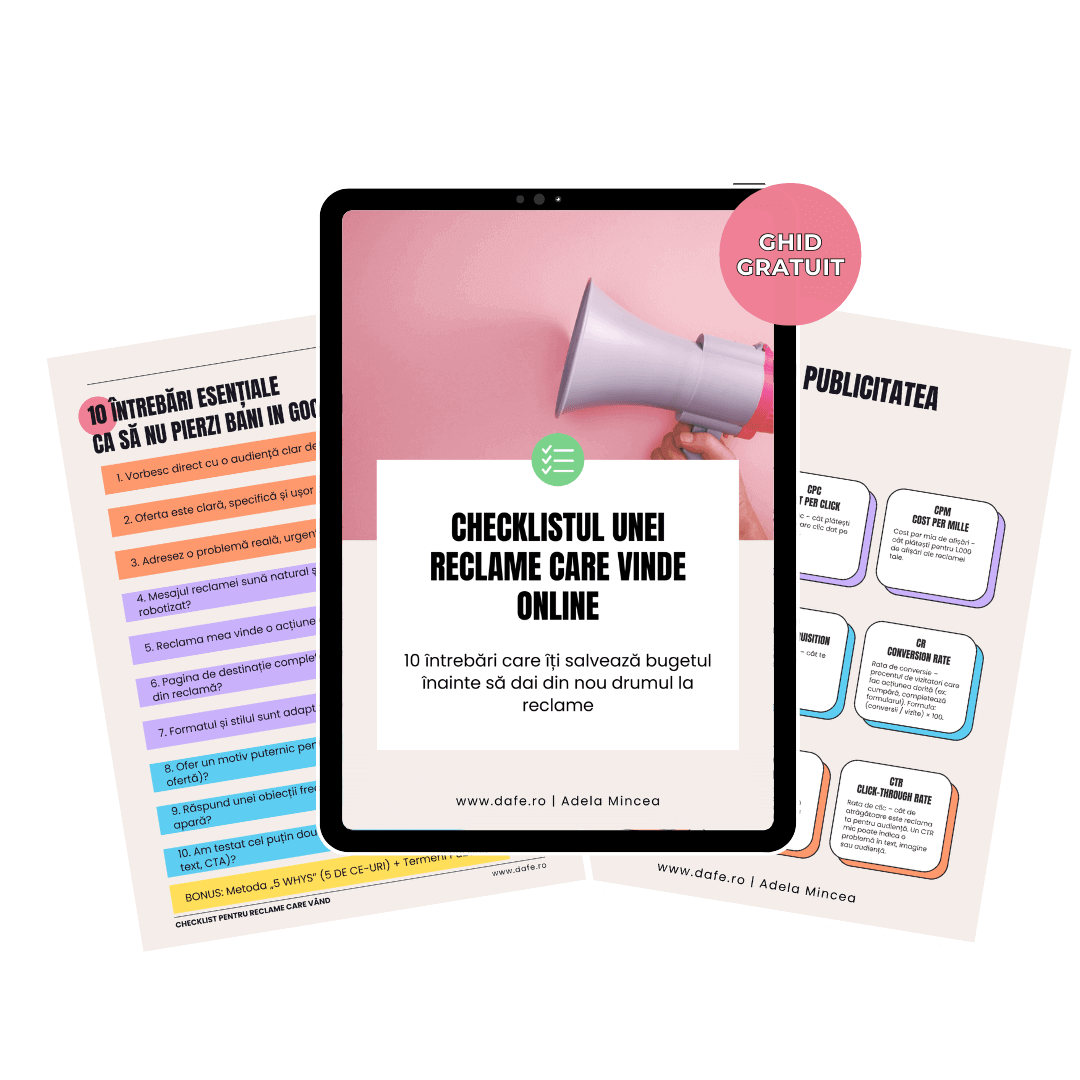 Cursuri si produse digitale